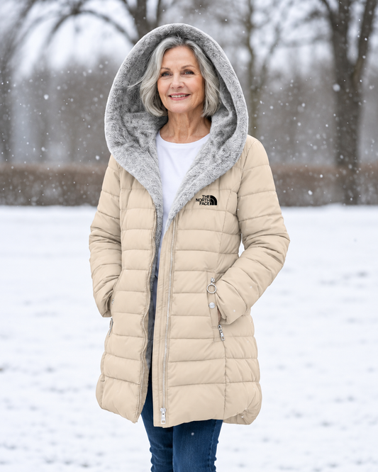 Fleece Lined Quilted Coat - CLEARANCE SALE