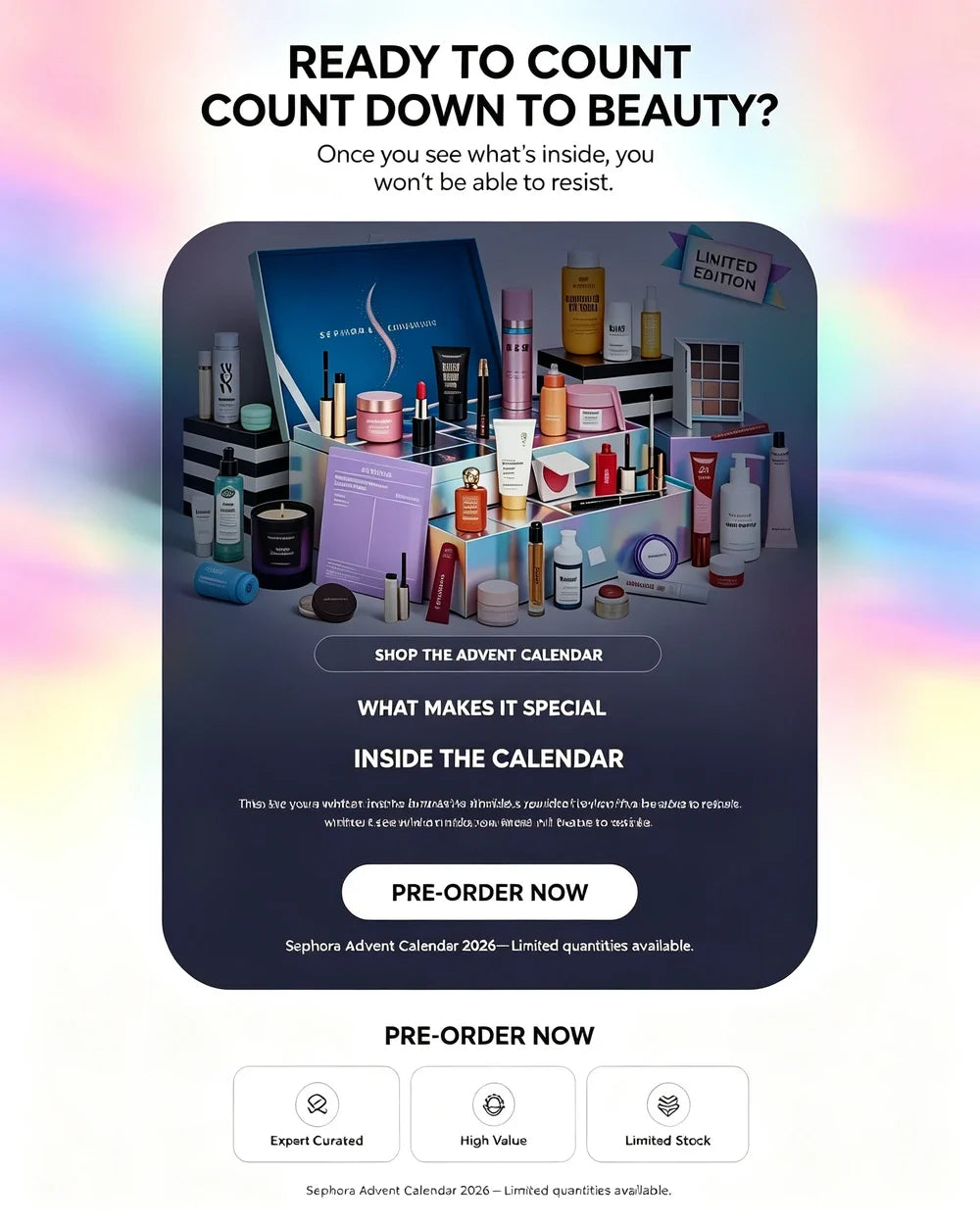 SEPHORA Favorites Advent Calendar 2026