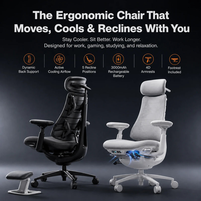 Ergonomic Cooling Office Chair