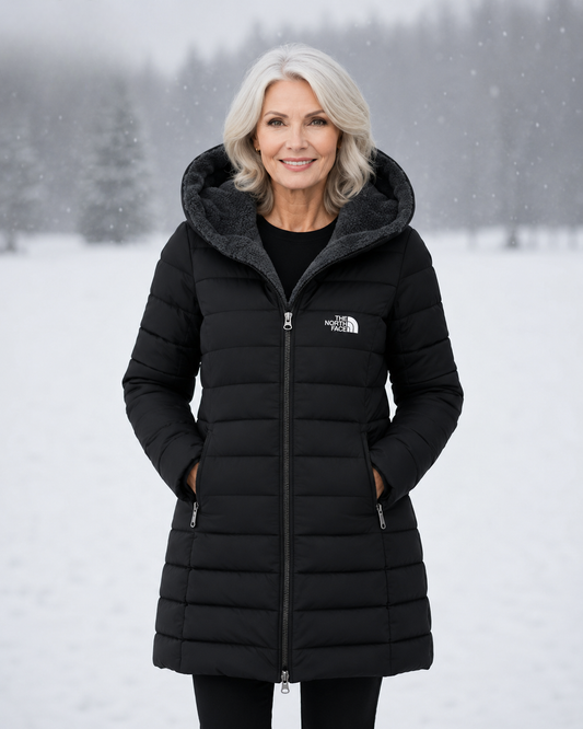 Fleece Lined Quilted Coat - CLEARANCE SALE