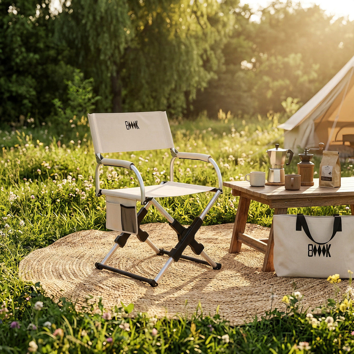 Fold-Up Camping Chair, Easy to Carry for Hiking & Camping