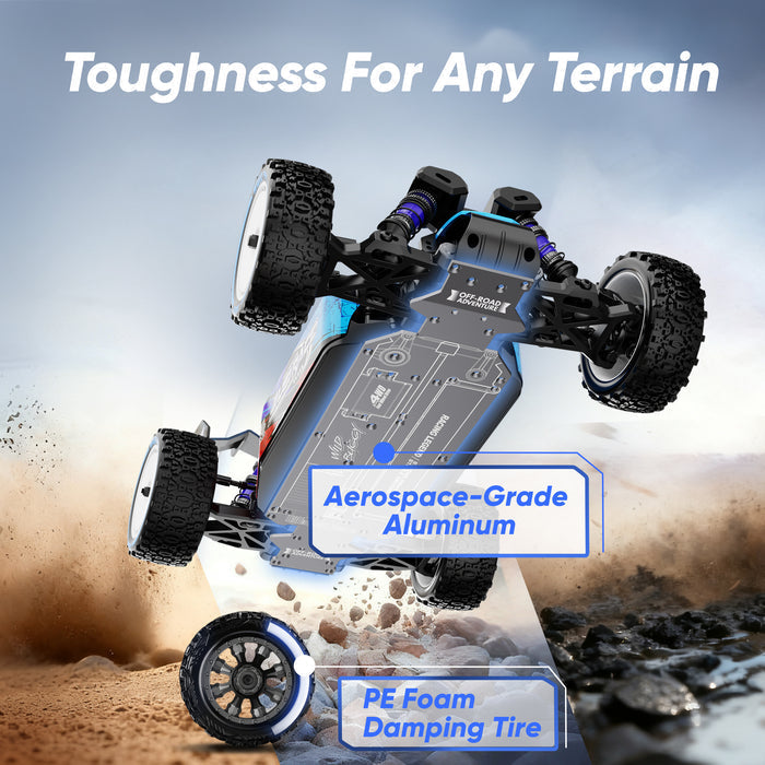 1/14 4WD High-Speed Brushless RC Buggy (50 MPH)