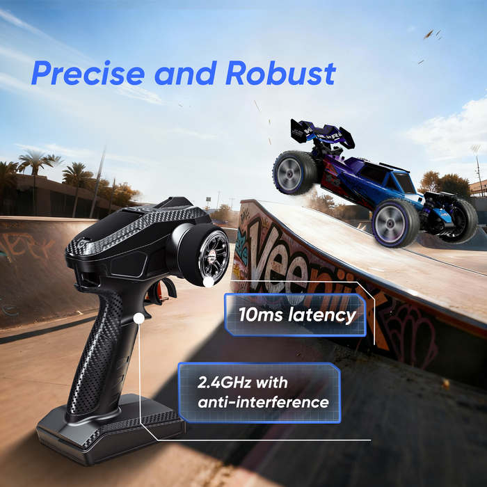 1/14 4WD High-Speed Brushless RC Buggy (50 MPH)