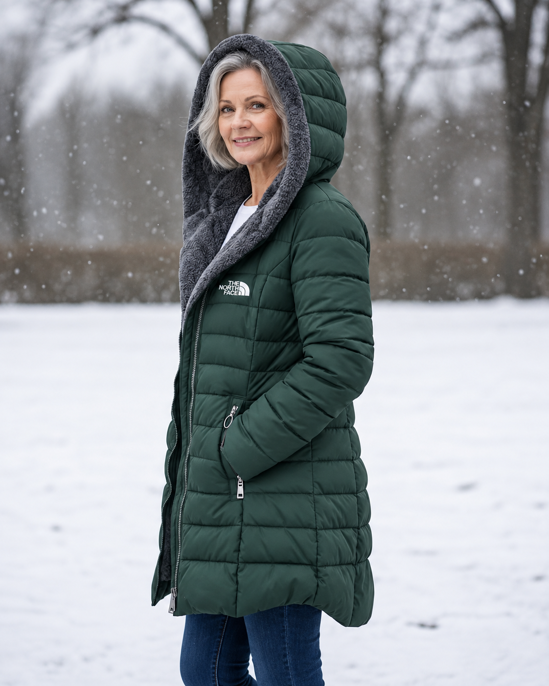 Fleece Lined Quilted Coat - CLEARANCE SALE