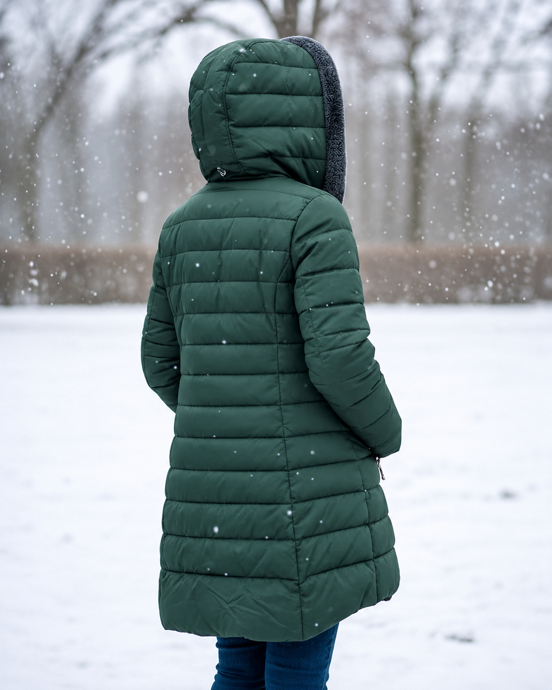 Fleece Lined Quilted Coat - CLEARANCE SALE