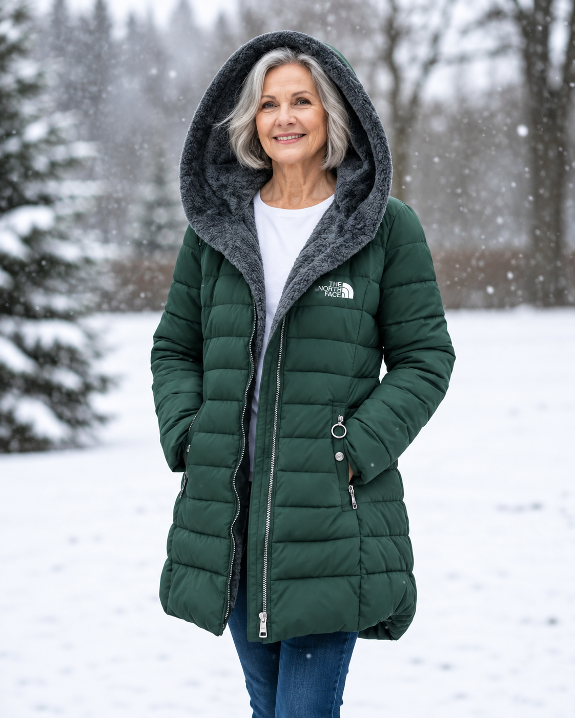 Fleece Lined Quilted Coat - CLEARANCE SALE